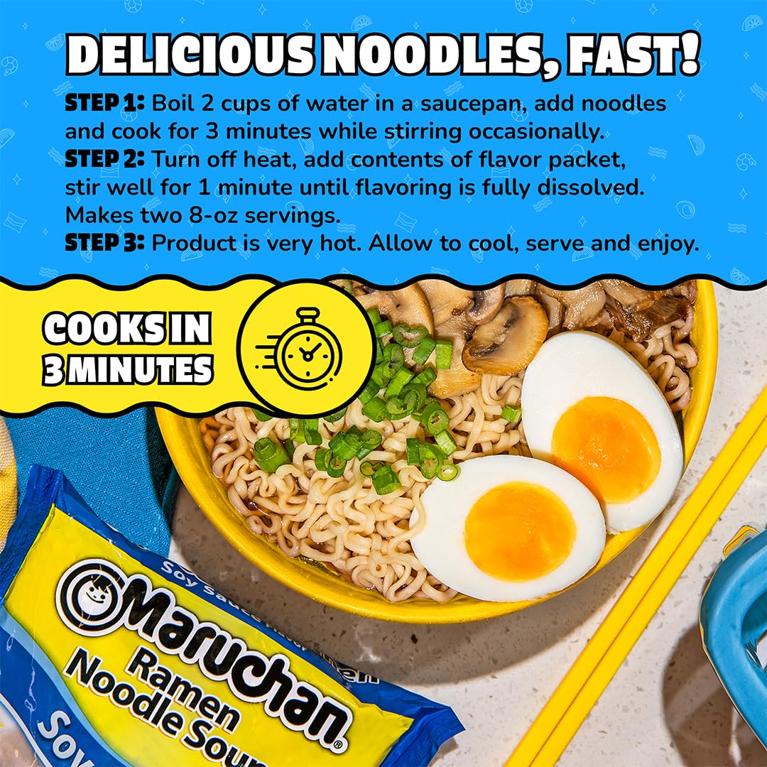 Maruchan Ramen, Oriental, 3-Ounce Packages (Pack of 24) by